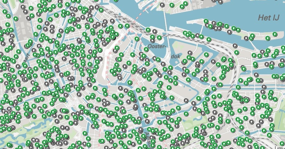 Amsterdam chargers (source: amsterdam.nl)